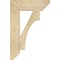 Ekena Millwork Westlake Slat Rough Sawn Bracket, Douglas Fir, 4"W x 16"D x 24"H BKT04X16X24WTL06RDF - alternate 2